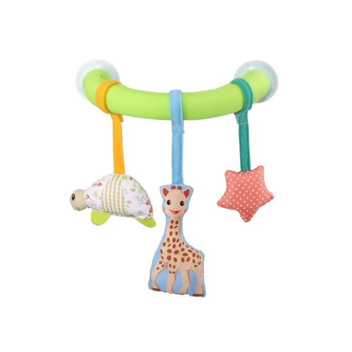 SOPHIE LA GIRAFE Arche de Voiture Bébé Ventousable