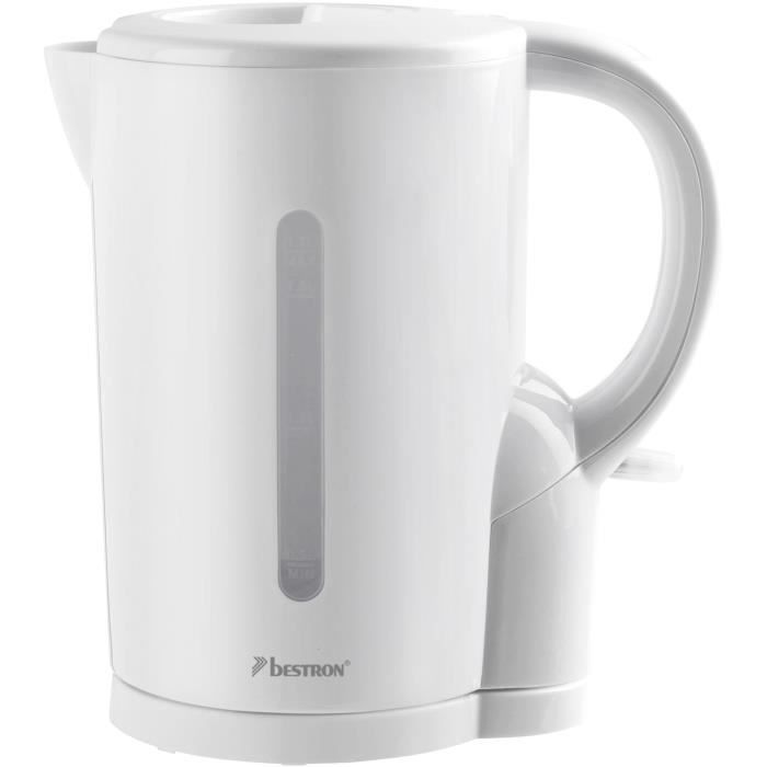 BESTRON AWK1101W Bouilloire sans fil - 1,7L - 2200W - Blanc