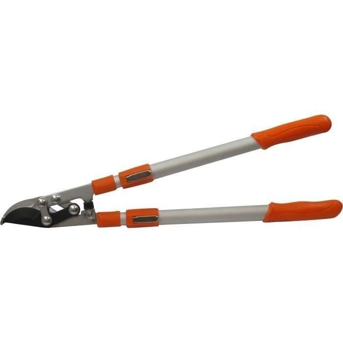 JARDIN PRATIQUE Coupe-branches OZAKI -Bras telescopiques - Extensible - Lame tirante pour bois tendre - Acier traite