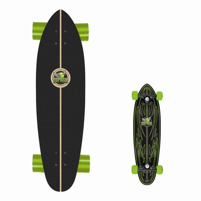 OSPREY Skateboard Mini Cruiser Pin Stripe Adulte