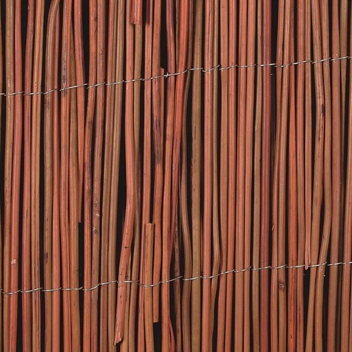 Panneaux de cloture Nature Cloture de jardin Osier 5 mm 2 x 5 m ... Panneaux de cloture Nature Cloture de jardin Osier 5 mm 2 x 5 m ...