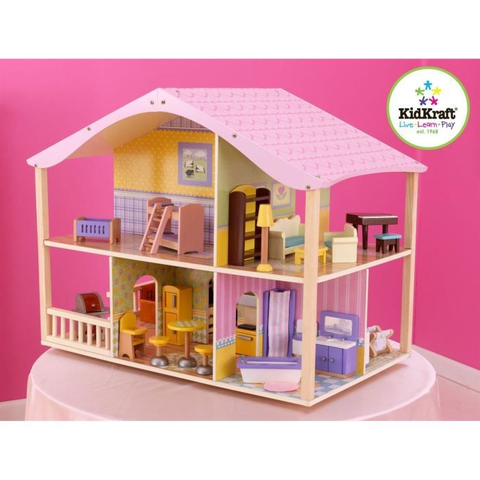 Kidkraft Maison de Poupée Pivotante 32 meubles   Achat / Vente MAISON