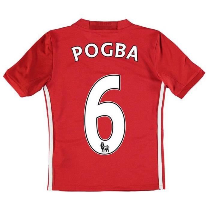 Maillot Enfant Adidas Manchester United Home Flocage