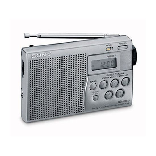 Petite radio portable avec tuner digital et système de présélection