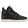 NIKE Baskets Court Borough Mid - Femme - Noir