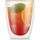 BODUM PILATUS Set 2 verres double paroi 0.25 l Tra
