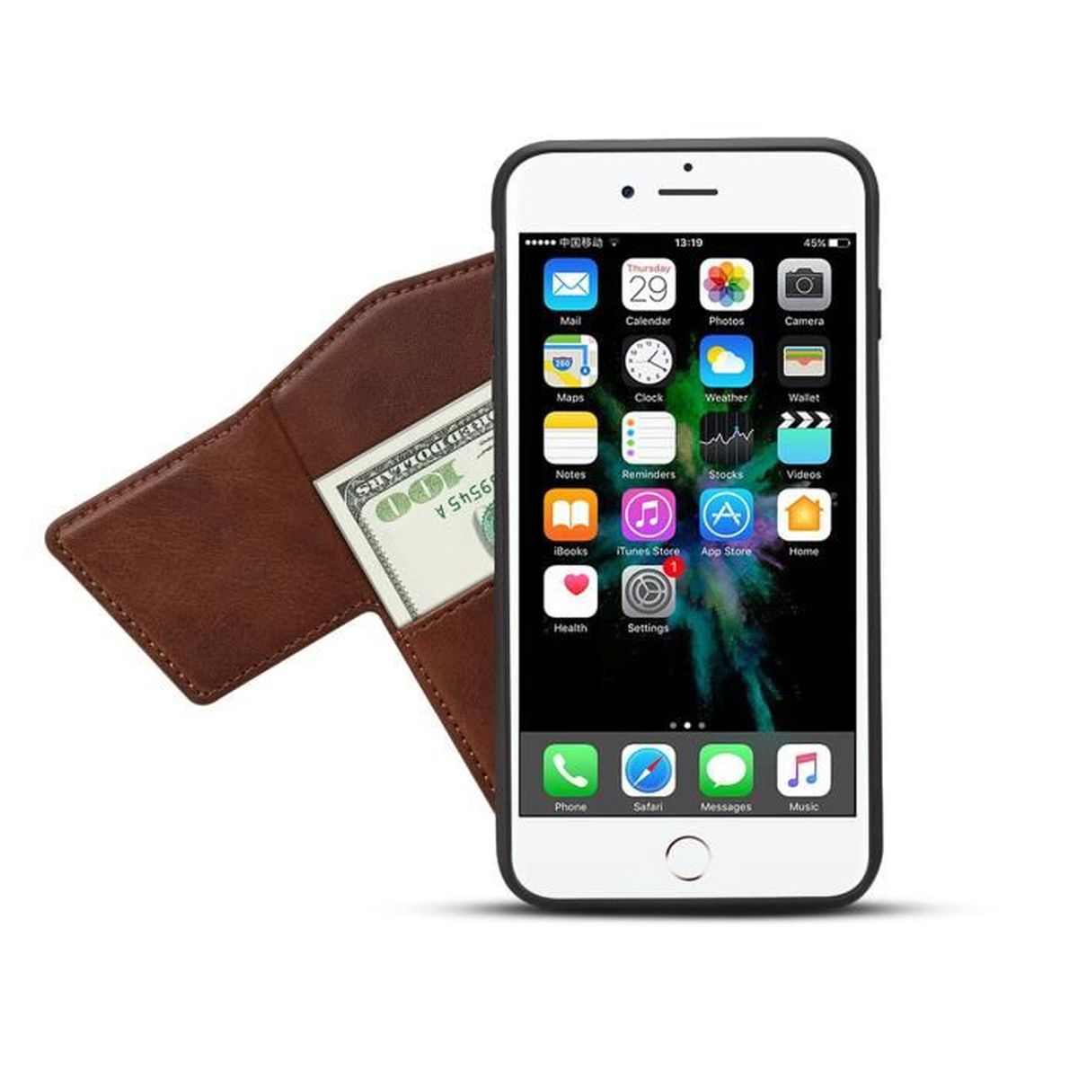 coque iphone 6 portefeuille cuir