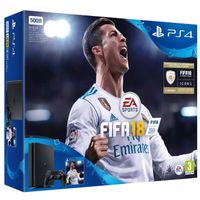 CONSOLE PS4 Nouvelle PS4 Noire 500 Go + FIFA 18 CONSOLE PS4 Nouvelle PS4 Noire 500 Go + FIFA 18