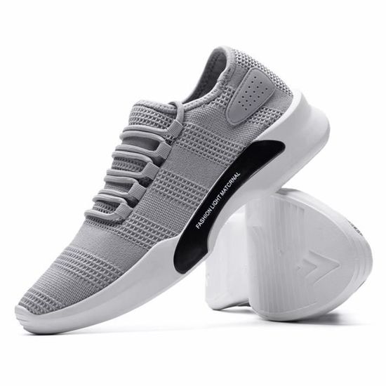Basket Homme Ultra Comfortable Occasionnelles Chaussure BDG-XZ011Gris-39 Gris Gris - Achat / Vente basket Basket Chaussure Homme Ultra Comfortable Occasionnelles Chaussure Basket BDG-XZ011Gris-39 Gris Gris - Achat / Vente basket 22f58e