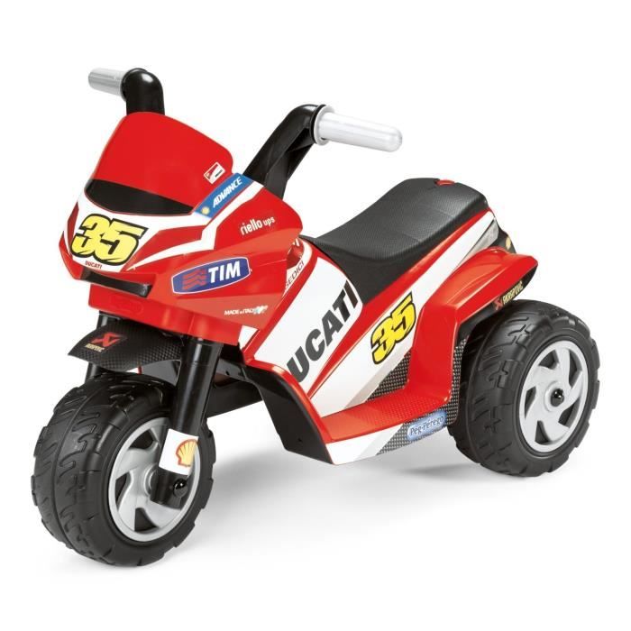 MINI DUCATI Moto 3 Roues 6V pour Enfant