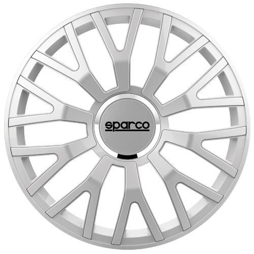 SPARCO Lot de 4 Enjoliveurs Leggera Pro 16'' - Gris argenté