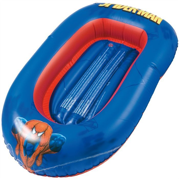 Spiderman Bateau Gonflable bleu et rouge   Achat / Vente JEUX DE