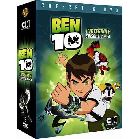 Coffret Ben 10, saison 3 et 4 en DVD FILM pas cher