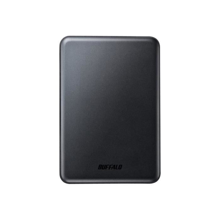 BUFFALO Disque dur MiniStation Slim - 1 To - Externe pour portable - USB 3.0 - noir