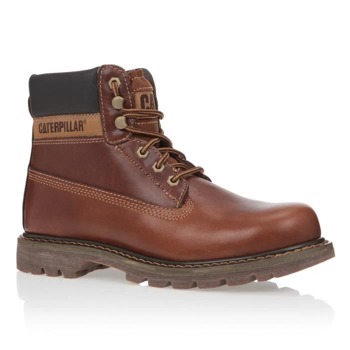 CATERPILLAR Bottines Colorado Chaussures Homme Marron