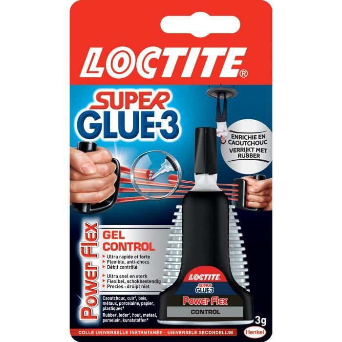 Super glue 3 Loctite - Control gel 3 g