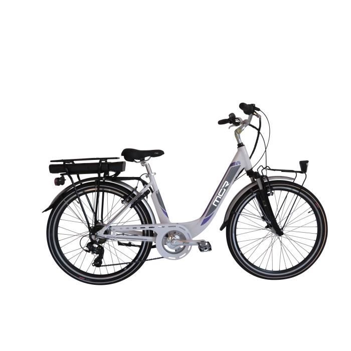 MGR Ebike E-Moon - Mixte - Blanc