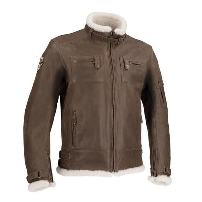 SEGURA Veste de moto Patriot - Marron