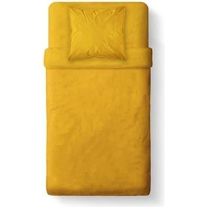 TODAY housse de couette 100% coton - 140x200 cm - Safran