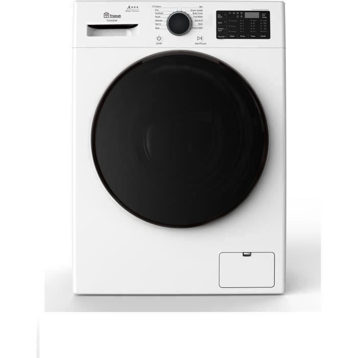 TRIOMPH - TS1014DW - Machine à laver - 10 Kg - 1400 tours/min - A+++ - Blanc - moteur direct drive