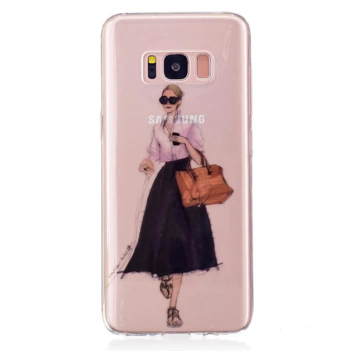 galaxy s8 coque fille