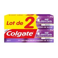 DENTIFRICE COLGATE Dentifrice Défi Zéro Carie Blancheur - 2x7 DENTIFRICE COLGATE Dentifrice Défi Zéro Carie Blancheur - 2x7