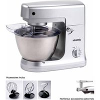 ROBOT DE CUISINE Robot Pétrin KM60S + Accessoires AC6H.Koenig ROBOT DE CUISINE Robot Pétrin KM60S + Accessoires AC6H.Koenig