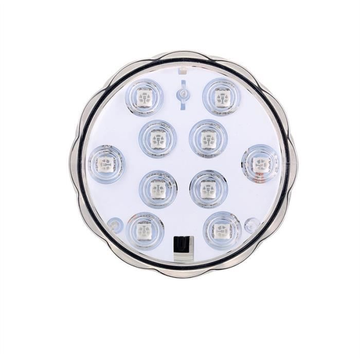 Submersibles À Piles Lampes Led Touches Sous Avec Télécommande21 Marines Rvb Etanches BerxoCd