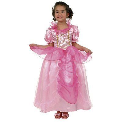 robe rose Présentée sur cintre. Pour enfant à partir de 116 cm