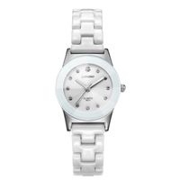 MONTRE Montres Femme Blanc Céramique Quartz Mode Blanc MONTRE Montres Femme Blanc Céramique Quartz Mode Blanc