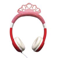CASQUE AUDIO ENFANT TEKNOFUN Casque Princesse 85db Rose CASQUE AUDIO ENFANT TEKNOFUN Casque Princesse 85db Rose
