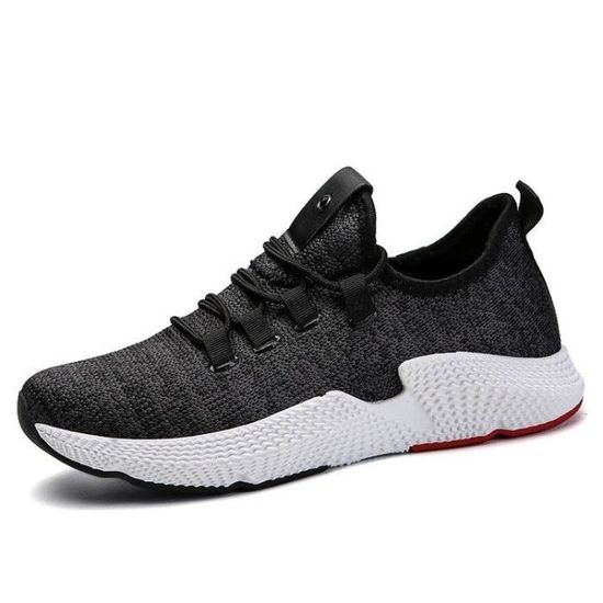 Chaussures DéTente Homme à Lacets Plus Fortes Respirant Courir Deluxe Mesh Extensible Respirant Mode Haute Qualité Noir 39 Noir Noir - Achat / Vente basket Chaussures DéTente Homme à Lacets Deluxe Plus Fortes Respirant Courir Deluxe Lacets Mesh Extensible Respirant Mode Haute Qualité Noir 39 Noir Noir - Achat / Vente basket e054bd