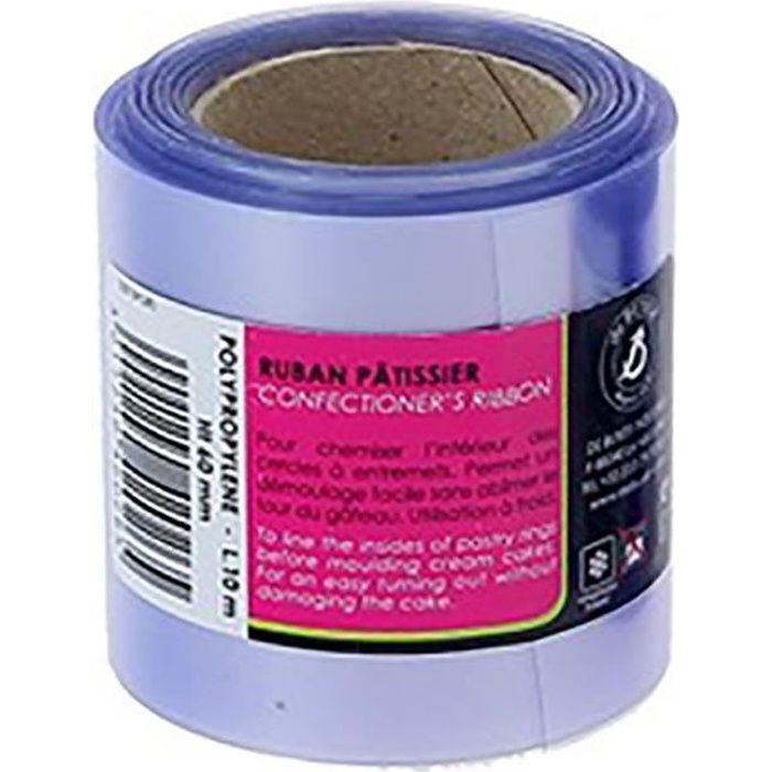 DE BUYER Ruban pâtissier - 10 mètres - L : 6 cm