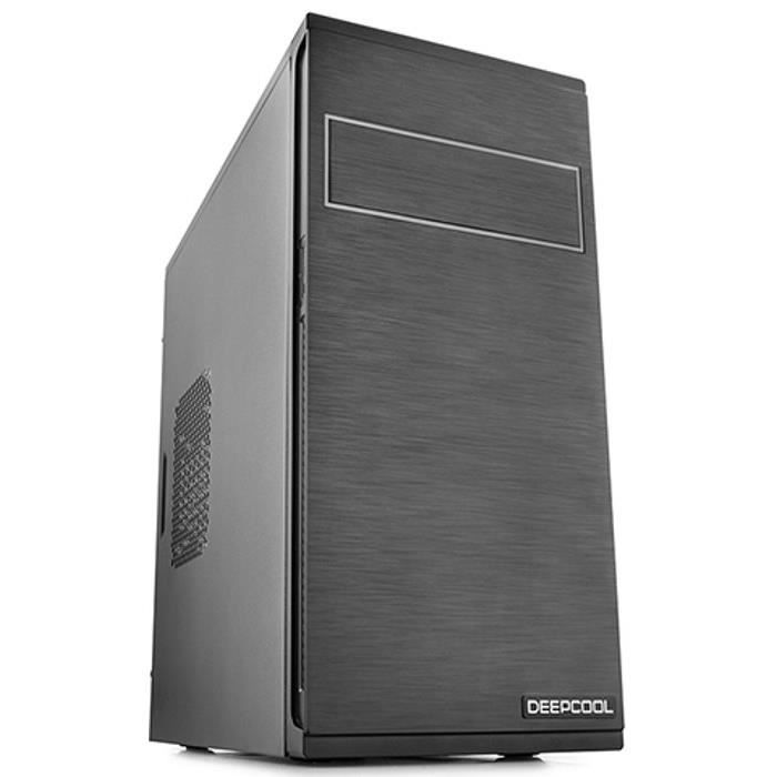 DEEPCOOL Boitier PC FRAME - Mini Tour - Pas d'alimentation - Micro ATX - Noir