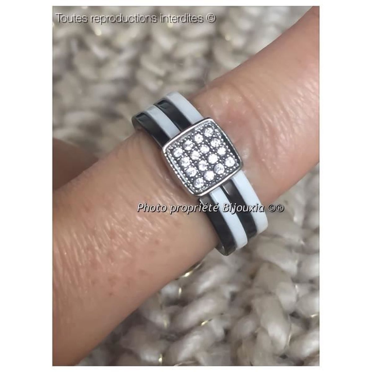 bague or blanc 4 anneaux bague or blanc 4 anneaux