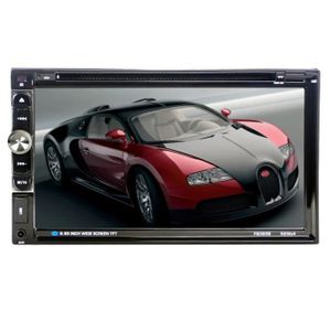 tenoens® 7 écran tactile Bluetooth stéréo voiture DVD - CD - MP3 Double Dash USB 2Din En SD Noir_6827 tenoens® 7 écran tactile Bluetooth stéréo voiture DVD - CD - MP3 Double Dash USB 2Din En SD Noir_6827