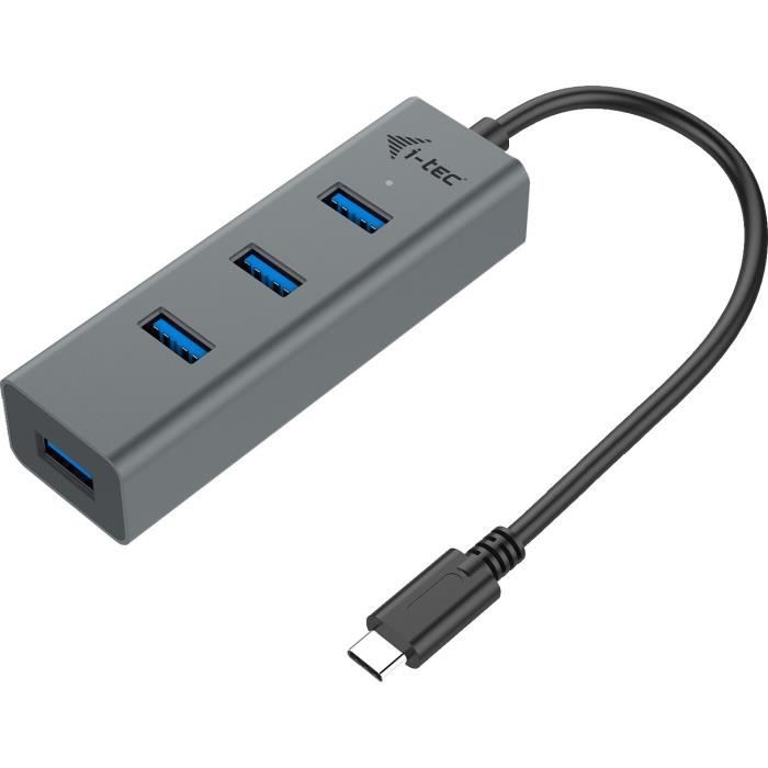 I-TEC Hub USB - USB Type C - Externe - 4 Total USB Port(s) - 4 USB 3.0 Port(s) - Linux, PC, Mac