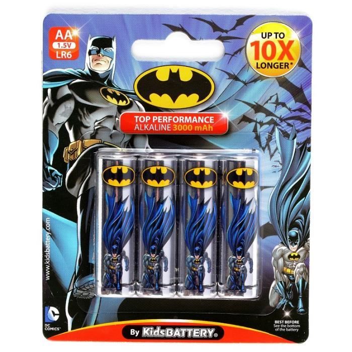 BATMAN 4 Piles LR06/AA