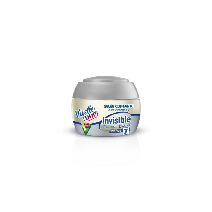 Gelee coiffante invisible, fixation extra-forte Vivelle Dop - le pot de 150 ml