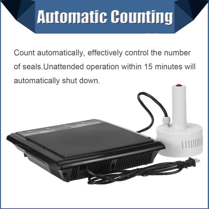 Poche à induction Scellant Bouteille Bouchon1