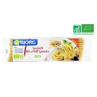 CÉRÉALES - MÉLANGES BJORG Spaghetti Blé Petit Epeautre Bio 500g CÉRÉALES - MÉLANGES BJORG Spaghetti Blé Petit Epeautre Bio 500g