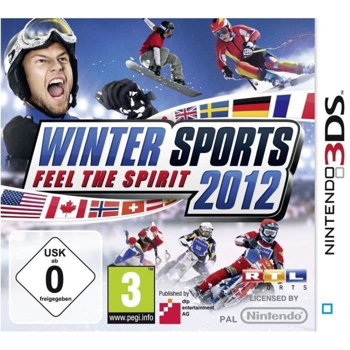 SPORTS 2012 / Jeu console 3DS   Achat / Vente DS WINTER SPORTS 2012