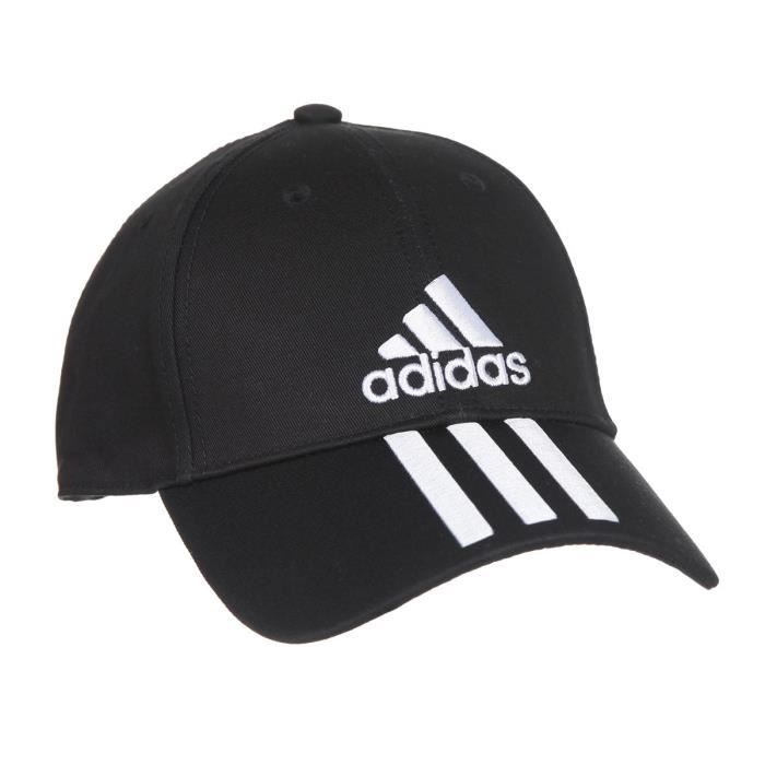 ADIDAS Casquette 6P 3S Cap Cotto - Noir