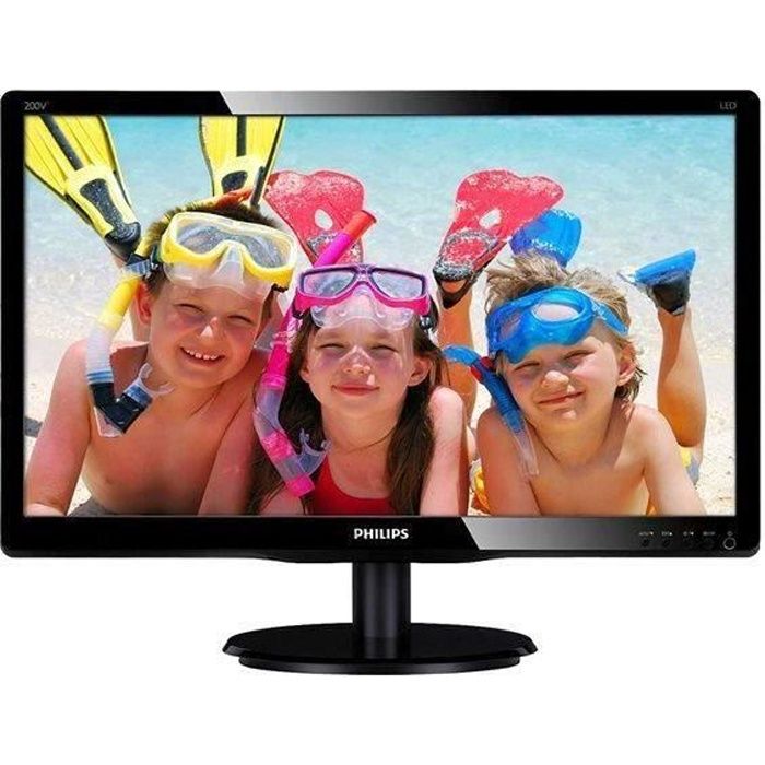PHILIPS Écran LED V-line 200V4QSBR - 20\