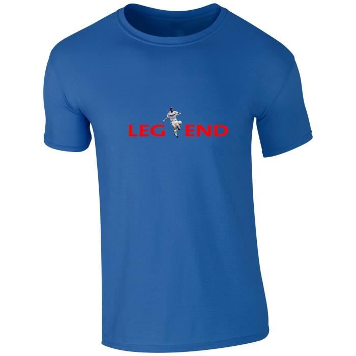 Zidane Football Legend France T Shirt Coton Pour Les Amoureux Du Football