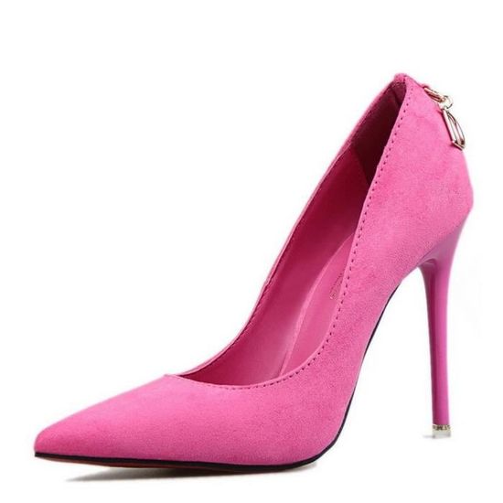 Tomwell Femme Chaussures Escarpin Plateforme Talon Haut Suède Stilettos Soirée Mariage Bal Classique Rose Rose - Achat / Vente escarpin Tomwell Femme Haut Chaussures Escarpin Plateforme Talon Haut Femme Suède Stilettos Soirée Mariage Bal Classique Rose Rose - Achat / Vente escarpin 40eaa0