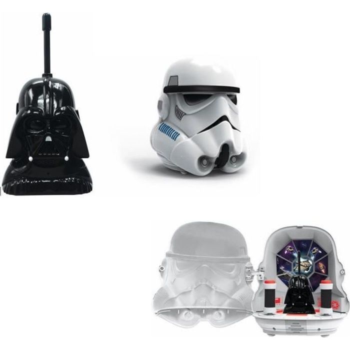 STAR WARS Base Station, Storm Trooper et Dark Vador