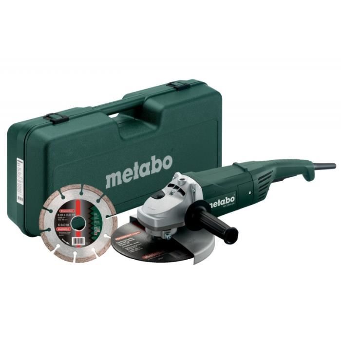 METABO Meuleuse 230 mm W 2200-230 - 2 200 W