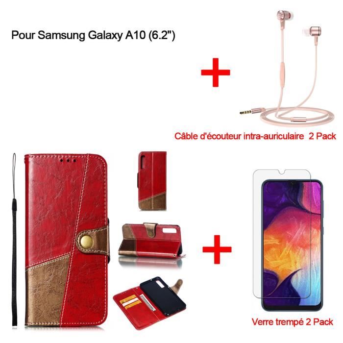 coque samsung a10 rose rouge