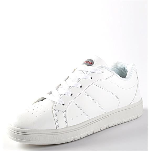 Disponible en 2 couleur   TENNIS BLANC T.42   727602   TENNIS BLANC